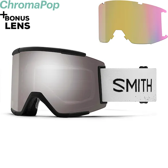 Snowboardové okuliare Smith Squad XL alice robinson ac | cp sun platinum m+cp storm yellow fl 2026 - 1
