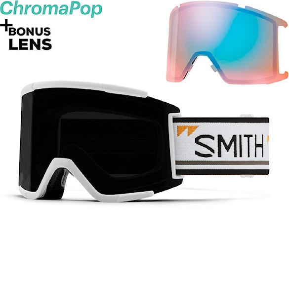 Snowboard Goggles Smith Squad XL dawn petrol | cp sun black+cp storm blue 2025 - 1