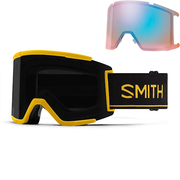 Snowboard Goggles Smith Squad XL killer bee |cp sun black+cp storm blue sensor m 2026 - 1