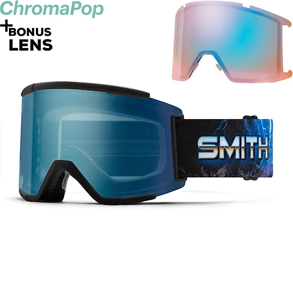 Snowboard Goggles Smith Squad XL open road | cp ed blue mir+cp storm blue s 2026 - 1