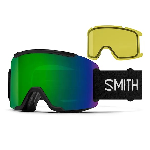 Gogle snowboardowe Smith Squad2 1Cp black | cp sun green mirror+yellow 2027 - 1