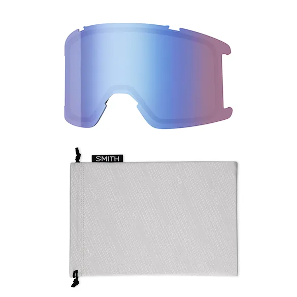 Gogle snowboardowe Smith Squad2 2Cp black | cp sun blue mirror+cp storm blue sensor 2027 - 6