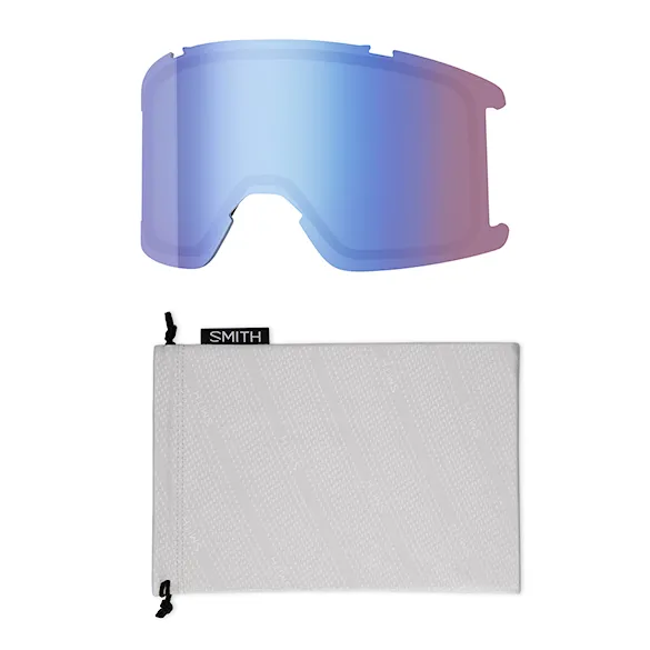 Gogle snowboardowe Smith Squad2 2Cp chalk | cp sun black gold mirror+cp storm blue sensor 2027 - 5
