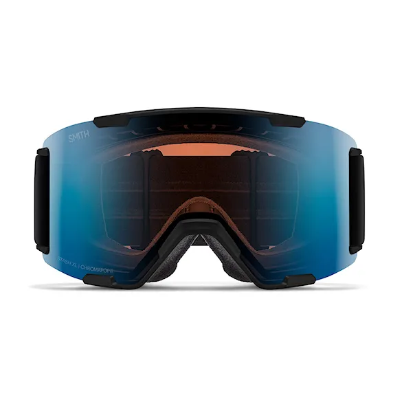 Gogle snowboardowe Smith Stash XL 1Cp black | cp pro photochromic  blue mirror 2027 - 3