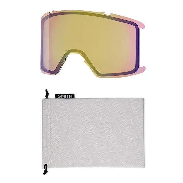 Gogle snowboardowe Smith Stash XL black | cp ed red mirror+cp storm yellow flash 2027 - 5