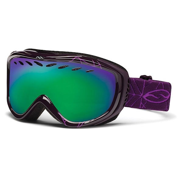 Snowboardové brýle Smith Transit shadow purple coven | green sol/x mirror 2013 - 1