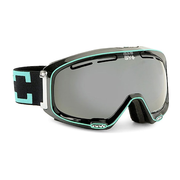 Snowboardové brýle Spy Bias black diamond | bronze/silver mirror - 1