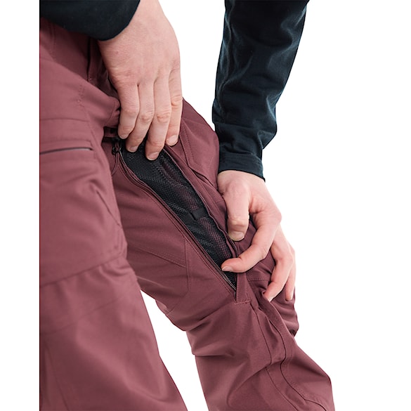 Nohavice na snowboard Burton Southside Slim Pant almandine 2024 - 7