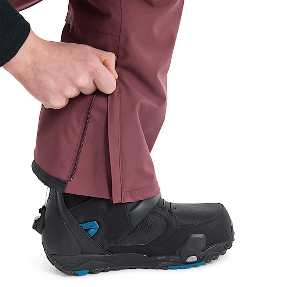 Nohavice na snowboard Burton Southside Slim Pant almandine 2024 - 8