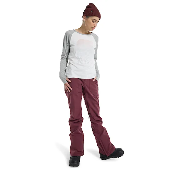 Kalhoty na snowboard Burton Wms Vida Pant almandine 2024 - 8