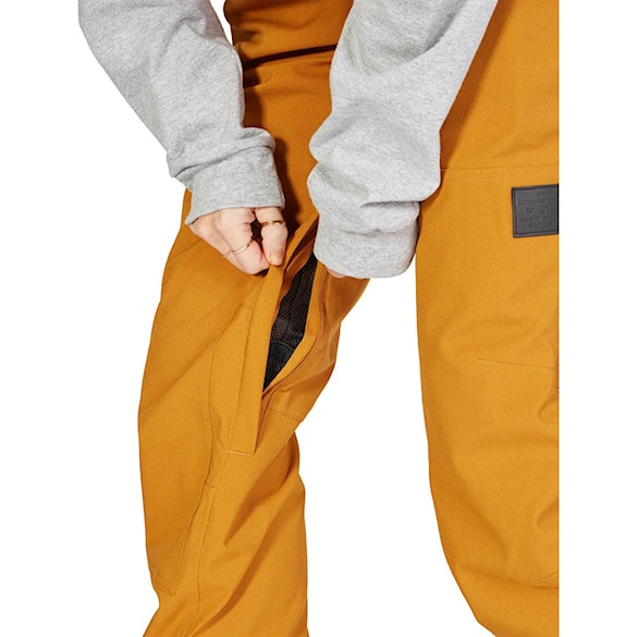 Nohavice na snowboard DC Wms Crusade Bib cathay spice 2023 - 5