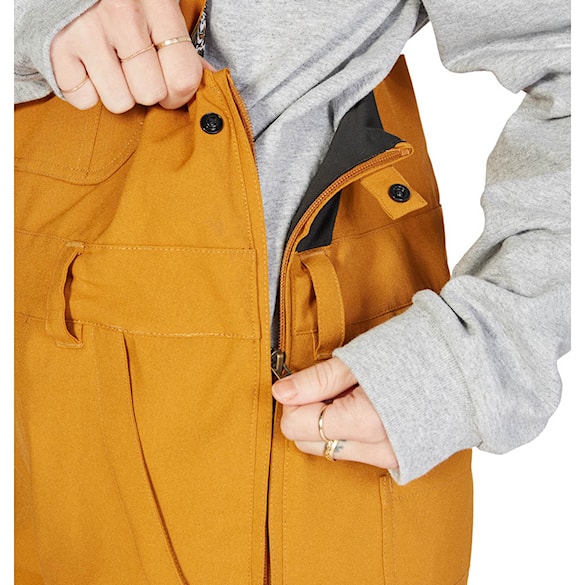 Nohavice na snowboard DC Wms Crusade Bib cathay spice 2023 - 7