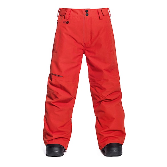 Nohavice na snowboard Horsefeathers Spire II Youth lava red 2024 - 1
