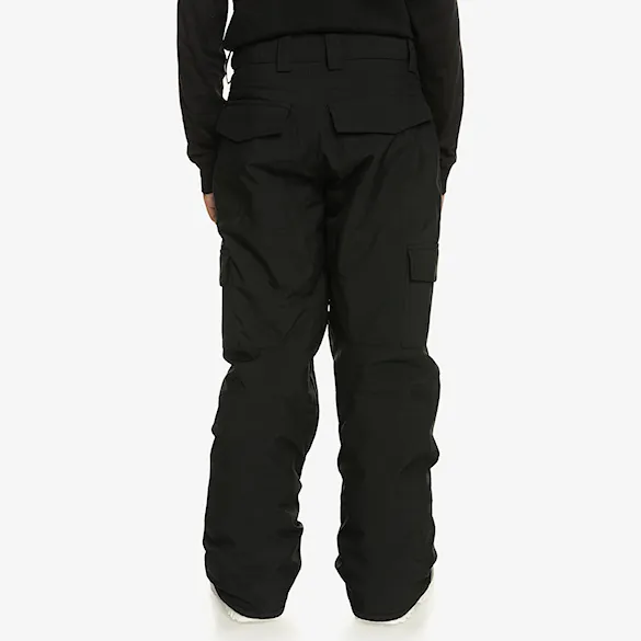 Nohavice na snowboard Quiksilver Porter Youth true black 2024 - 2
