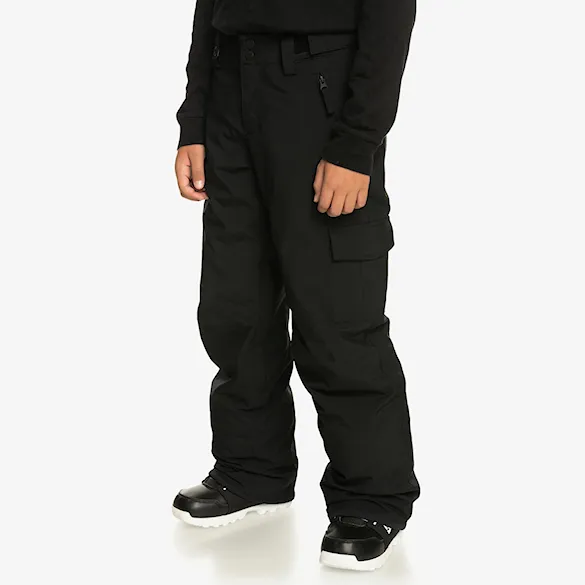 Nohavice na snowboard Quiksilver Porter Youth true black 2024 - 3