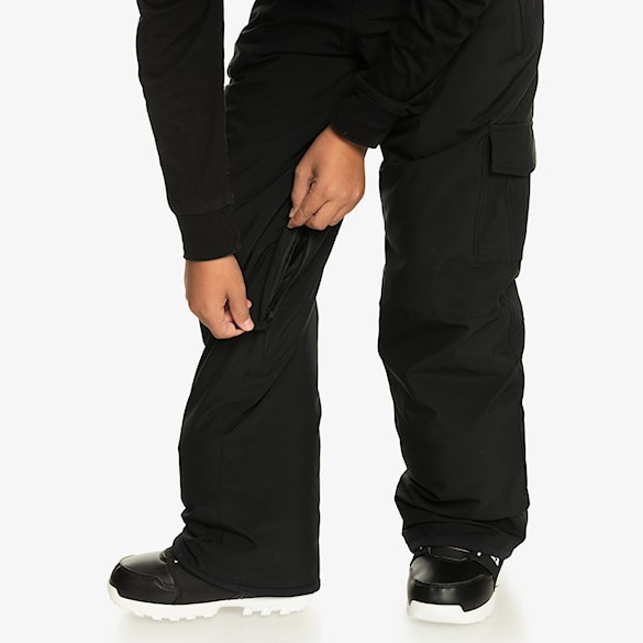 Snowboard Pants Quiksilver Porter Youth true black 2024 - 4