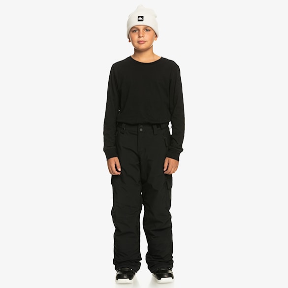 Snowboard Pants Quiksilver Porter Youth true black 2024 - 5