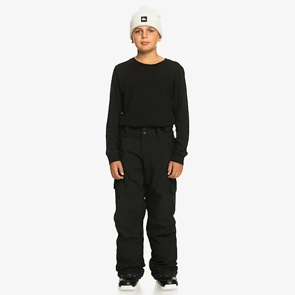 Nohavice na snowboard Quiksilver Porter Youth true black 2024 - 5