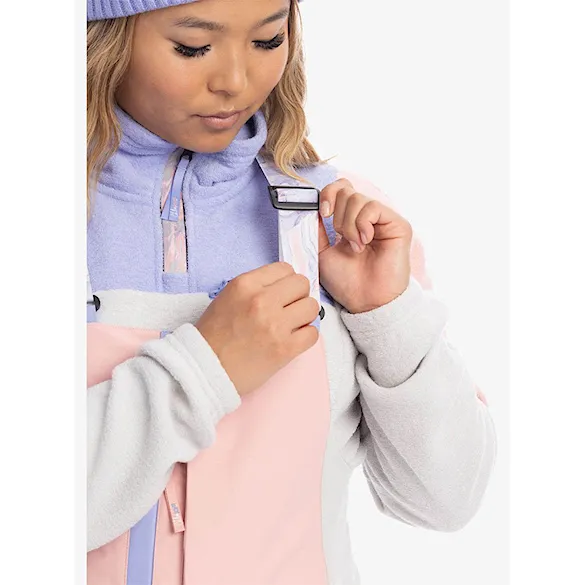Snowboard Pants Roxy Chloe Kim Bib mellow rose 2023 - 5