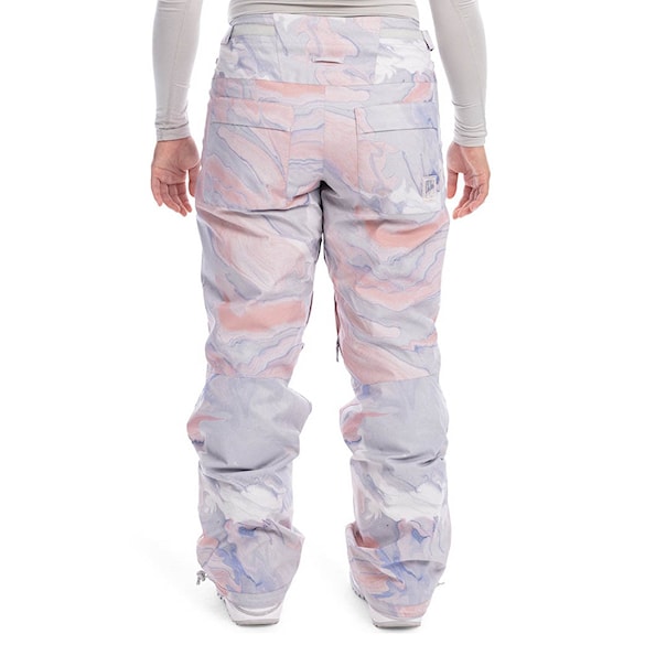 Kalhoty na snowboard Roxy Chloe Kim grey violet marble 2023 - 2