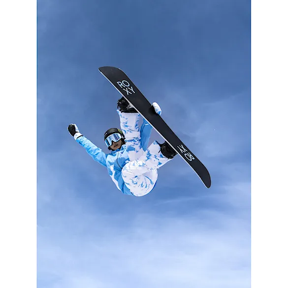 Spodnie snowboardowe Roxy Chloe Kim Pant azure blue clouds 2024 - 2