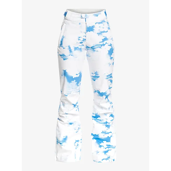 Spodnie snowboardowe Roxy Chloe Kim Pant azure blue clouds 2024 - 7