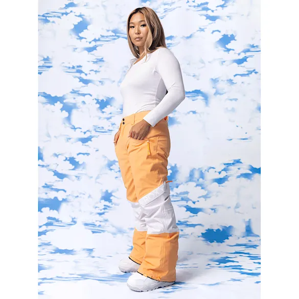 Snowboard Pants Roxy Chloe Kim Woodrose mock orange 2024 - 5