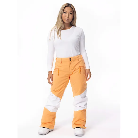 Snowboard Pants Roxy Chloe Kim Woodrose mock orange 2024 - 8
