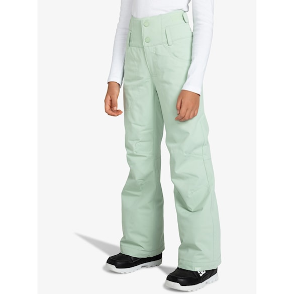 Nohavice na snowboard Roxy Diversion Girl cameo green 2024 - 3