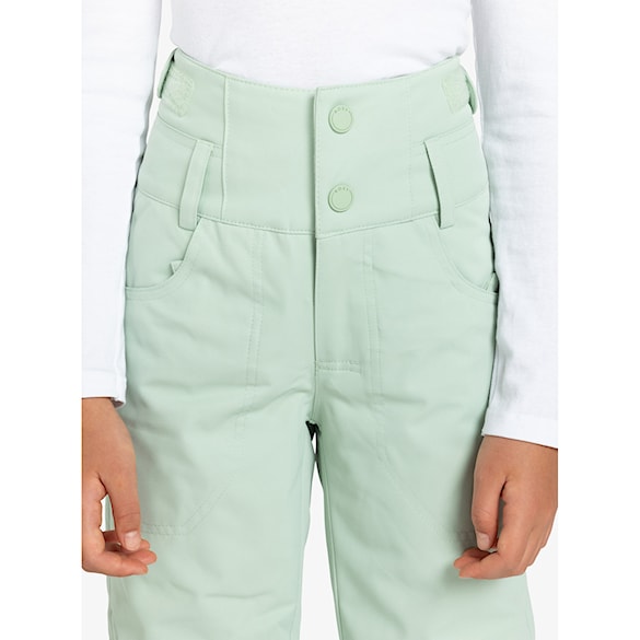 Nohavice na snowboard Roxy Diversion Girl cameo green 2024 - 4