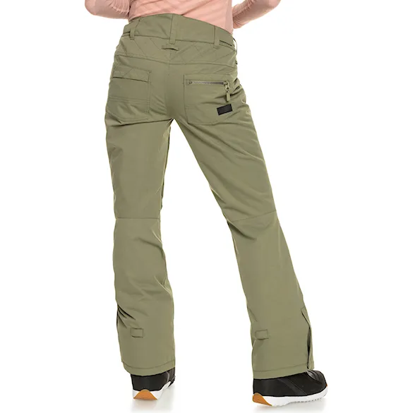 Nohavice na snowboard Roxy Nadia deep lichen green 2023 - 2