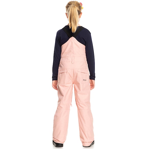 Spodnie snowboardowe Roxy Non Stop Bib Girl mellow rose 2023 - 2