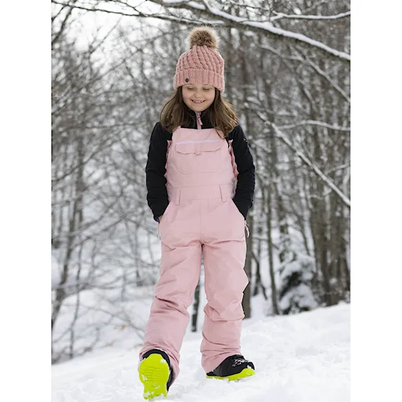 Spodnie snowboardowe Roxy Non Stop Bib Girl mellow rose 2023 - 4