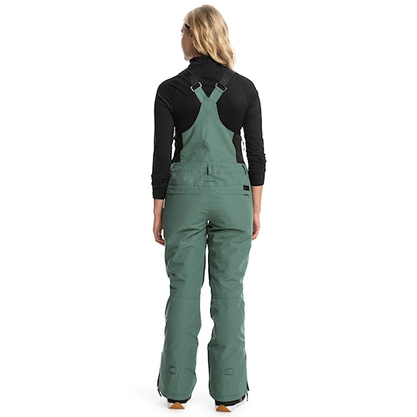 Spodnie snowboardowe Roxy Rideout Bib dark forest 2024 - 3