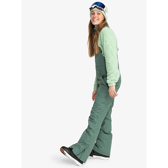 Spodnie snowboardowe Roxy Rideout Bib dark forest 2024 - 4