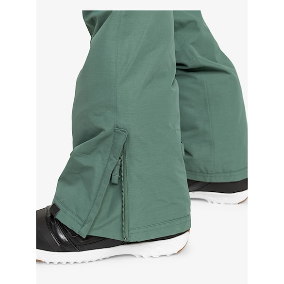 Spodnie snowboardowe Roxy Rideout Bib dark forest 2024 - 9