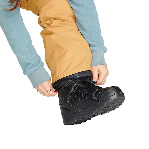 Nohavice na snowboard Volcom Wms Bridger Ins Pant caramel 2023 - 5