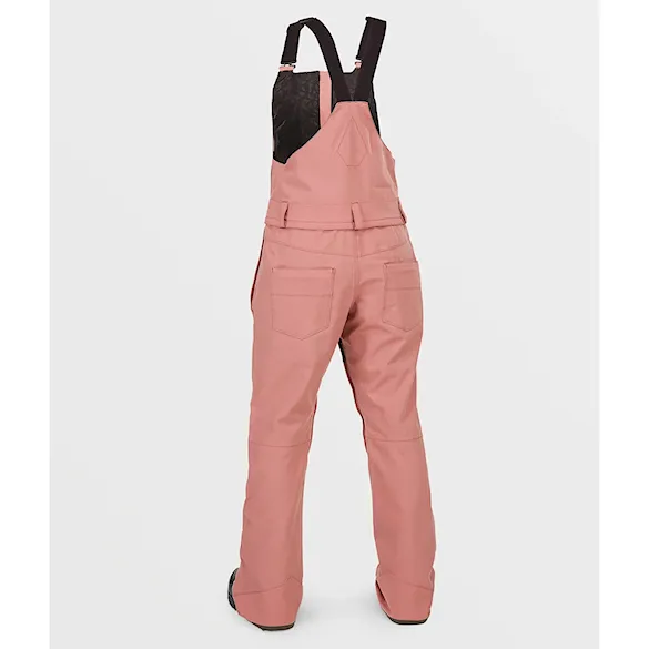 Nohavice na snowboard Volcom Wms Swift Bib Overall earth pink 2024 - 2