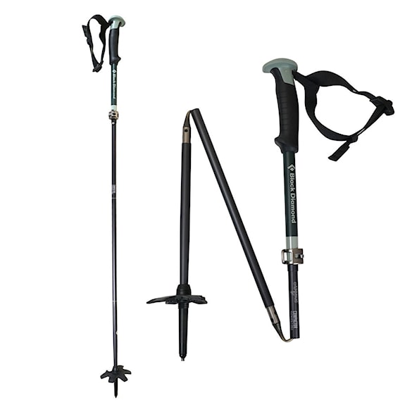Teleskopické palice Black Diamond BD Compactor Poles forest 2024 - 1