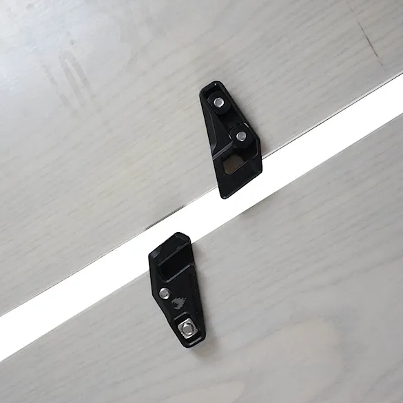 Diely pre splitboarding Spark R&D Fixie Clips Through-Mount black 2026 - 4