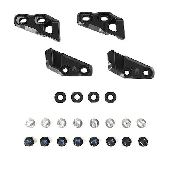 Díly pro splitboarding Spark R&D Fixie Clips Top-Mount black 2027 - 1