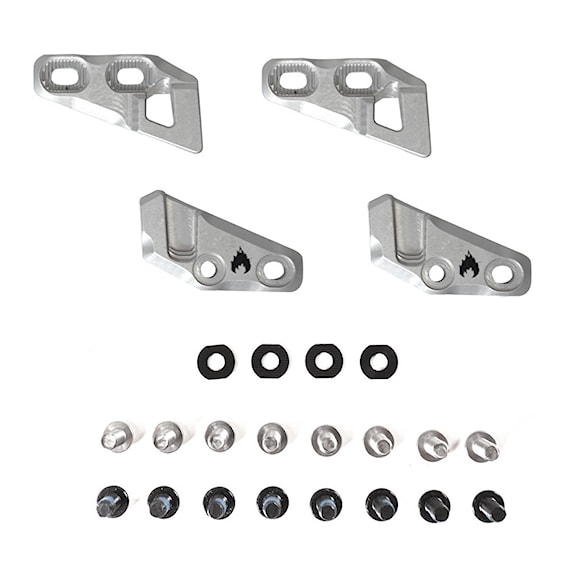 Diely pre splitboarding Spark R&D Fixie Clips Top-Mount metal 2026 - 1