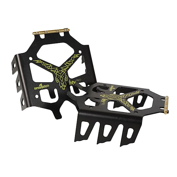 Raki do splitboardu Spark R&D Ibex Pro Crampon black/lime 2021 - 1