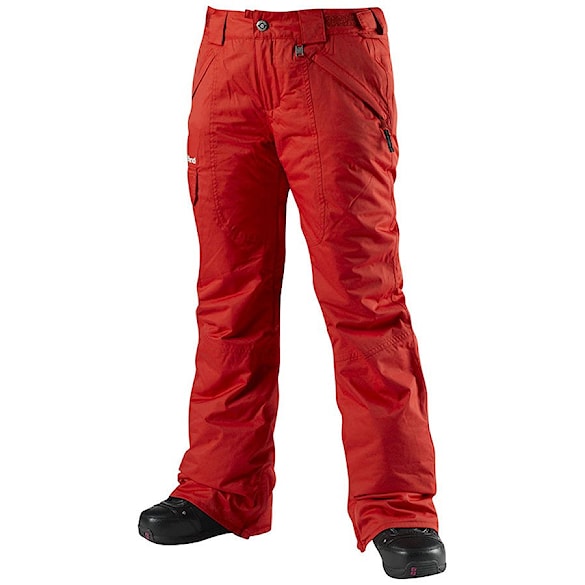 Kalhoty na snowboard Special Blend Demi red rum 2012 - 1