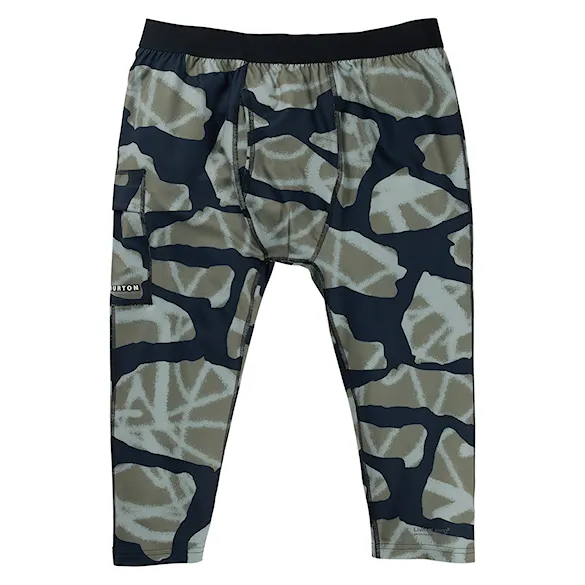 Spodky ¾ Burton Midweight X Boot Pant graffiti camo 2026 - 3