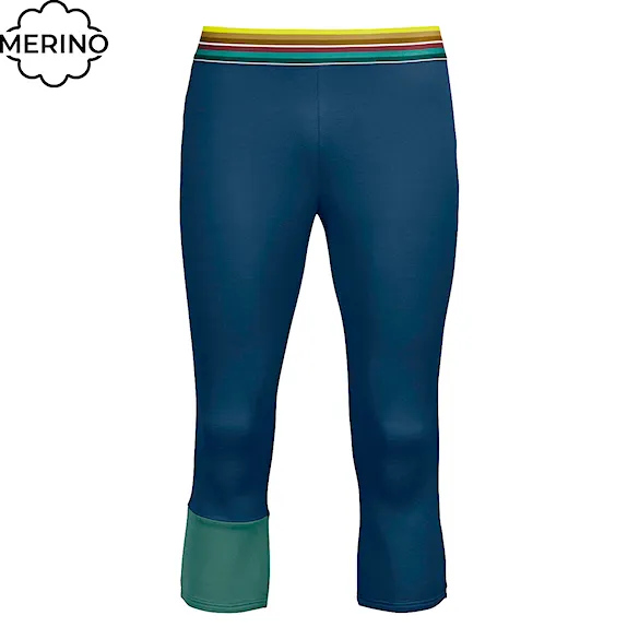 Spodky ¾ ORTOVOX Fleece Light Short Pants deep ocean 2025 - 1