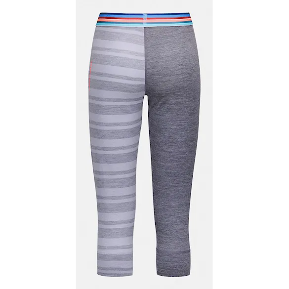 Spodky ¾ ORTOVOX Wms 185 Rock'n'wool Short Pants grey blend 2025 - 2
