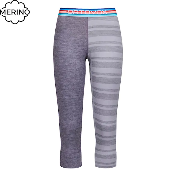 Spodky ¾ ORTOVOX Wms 185 Rock'n'wool Short Pants grey blend 2025 - 1