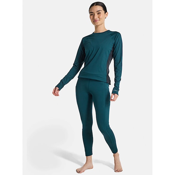 Kalesony Burton Wms Midweight X Pant deep emerald 2025 - 3
