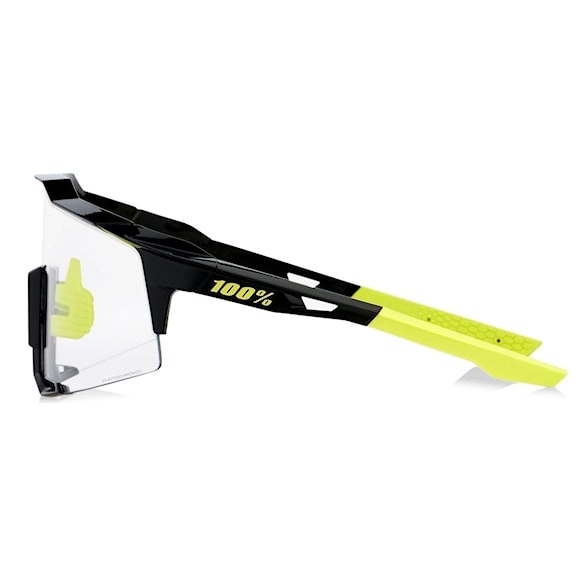 Bike brýle 100% Speedcraft gloss black | photochromic 2025 - 2